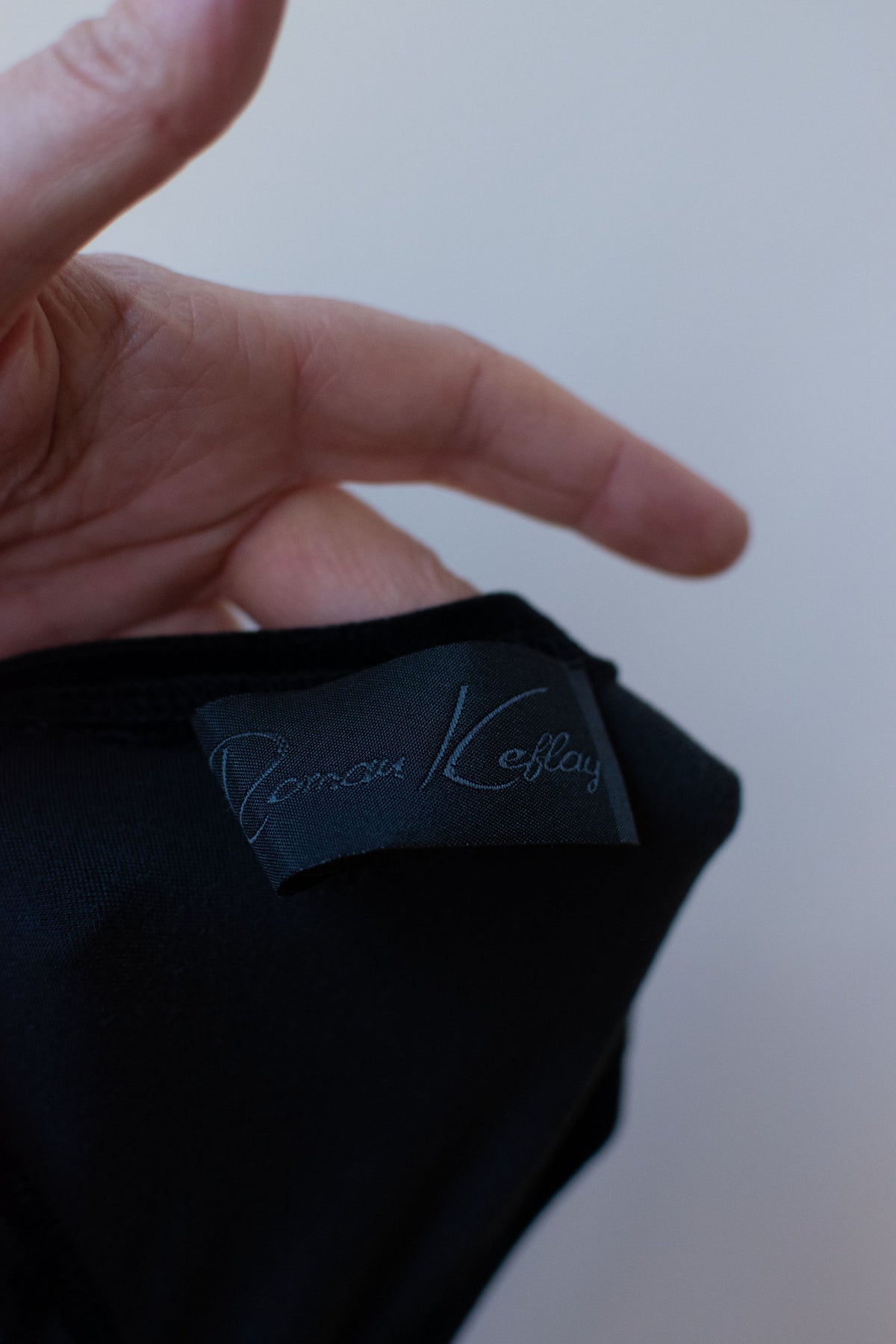1990s Brown Velvet Dress