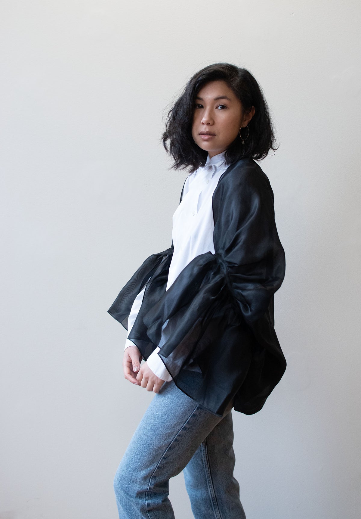 1990s Organza Wrap