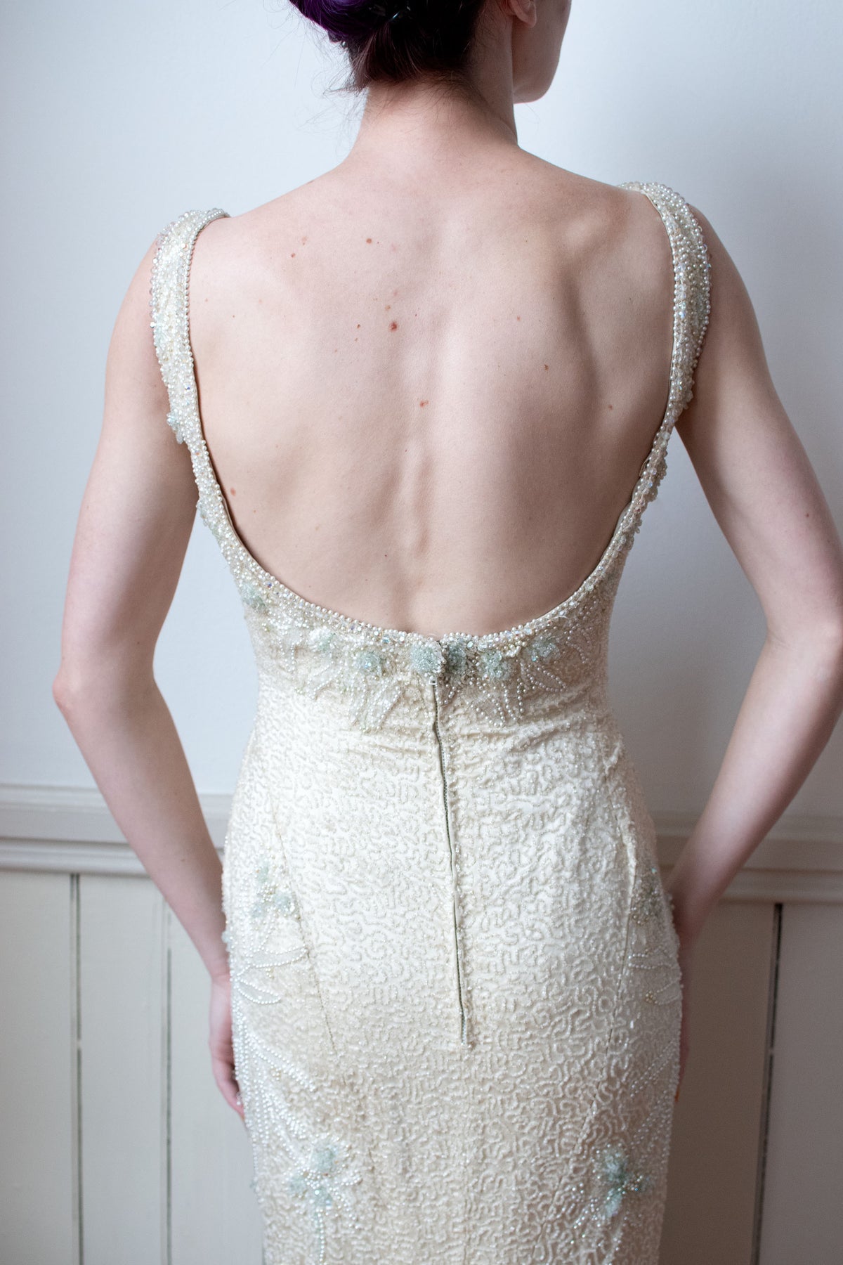 1960s Beaded Gown