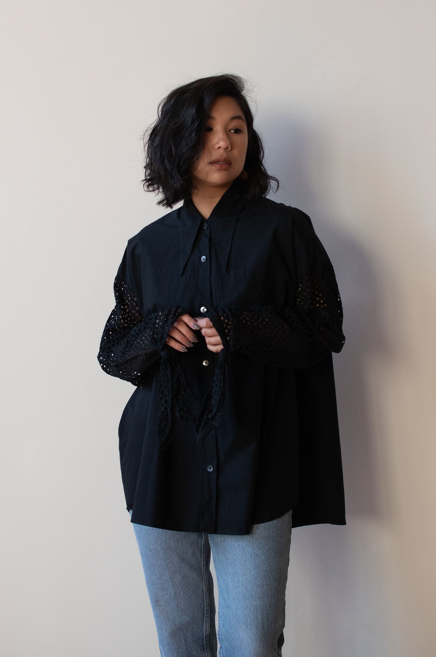 Black Shirt | Romeo Gigli
