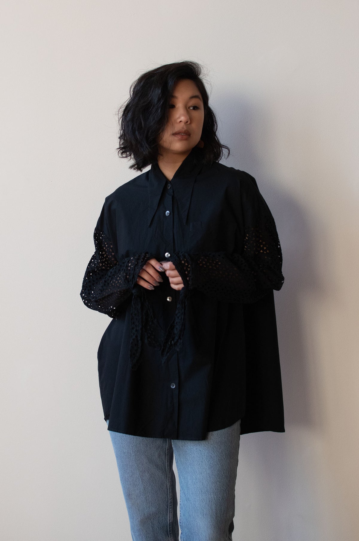 Black Shirt | Romeo Gigli