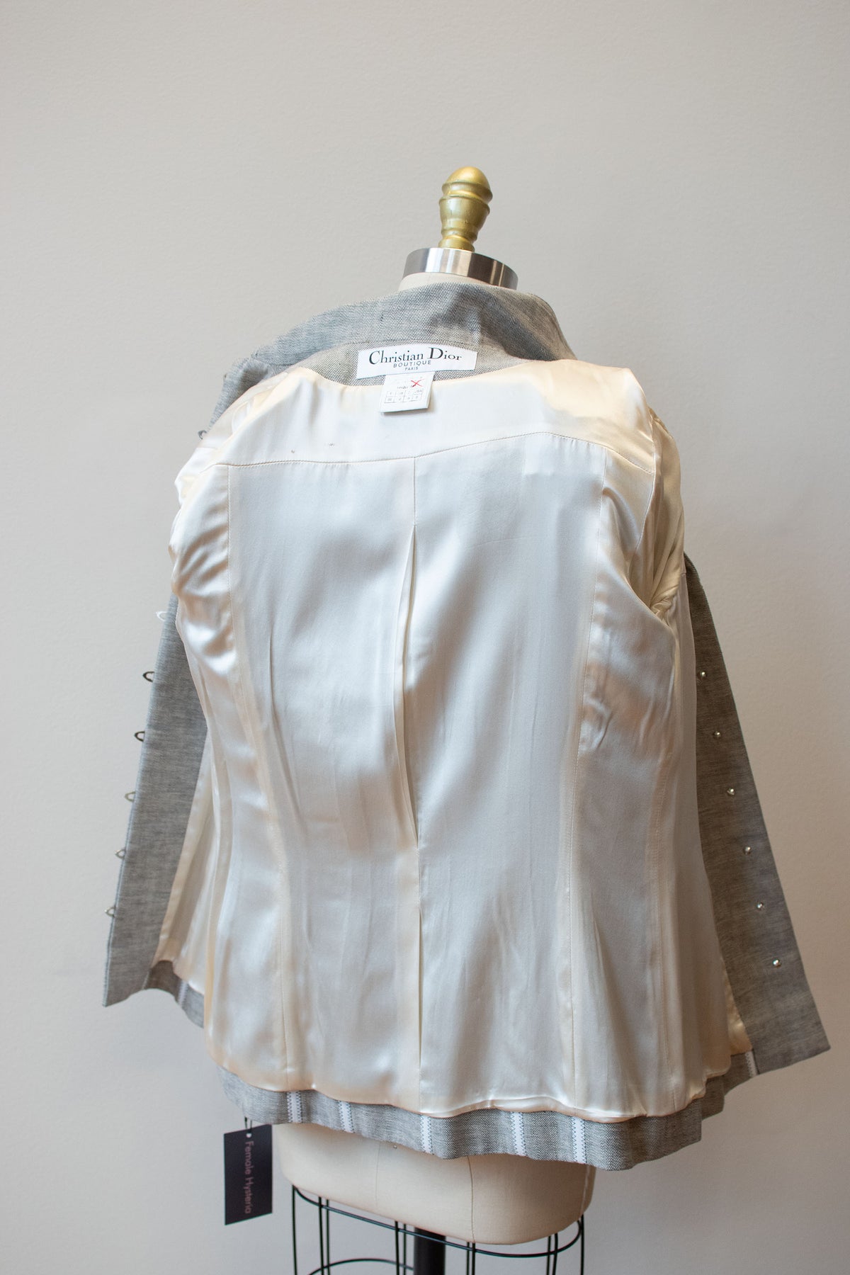 Gray Blazer | Christian Dior