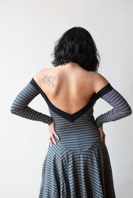 1980s Jersey Dress | Betsey Johnson Punk Label