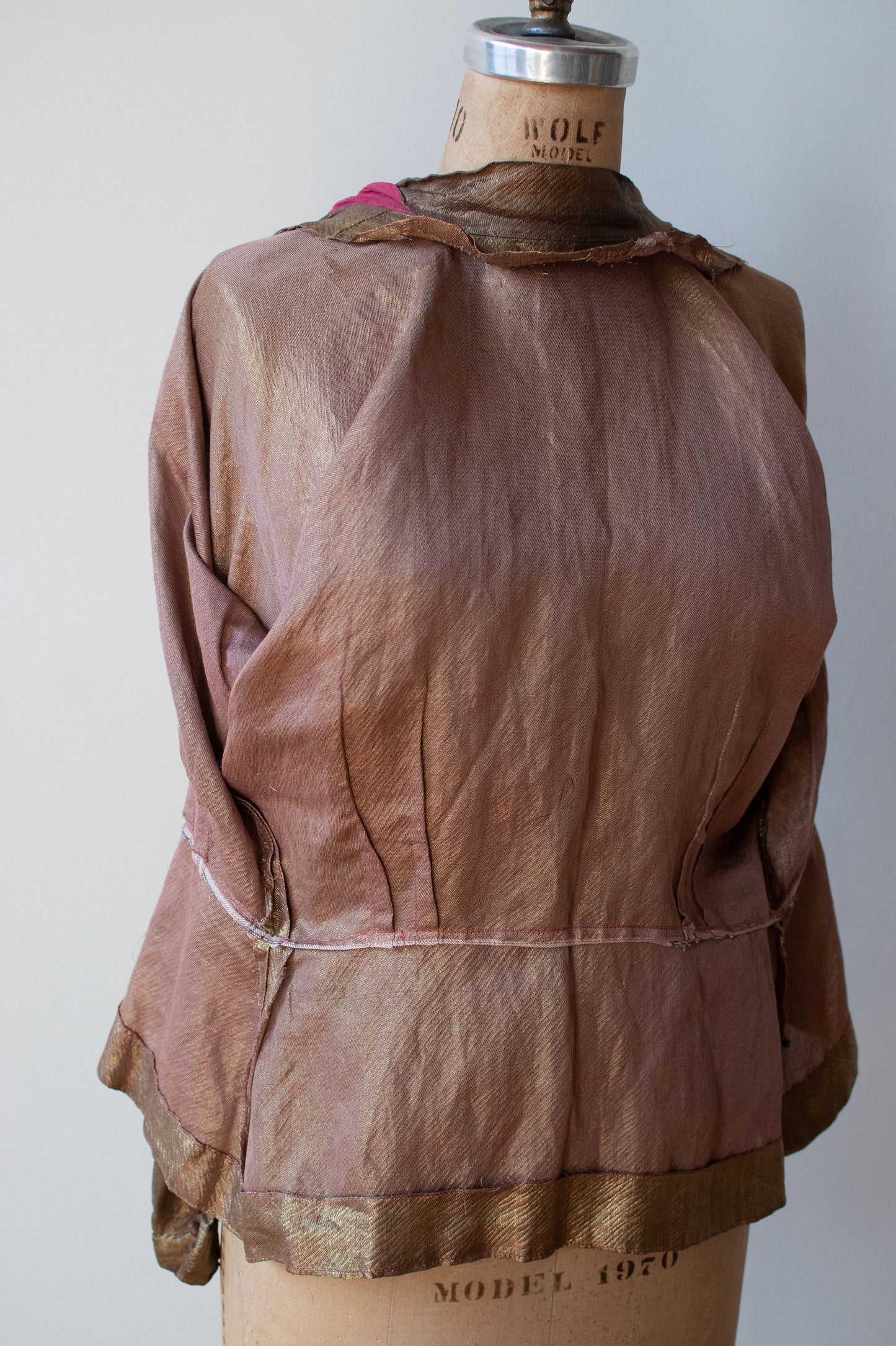 1930s Gold Lamé Jacket
