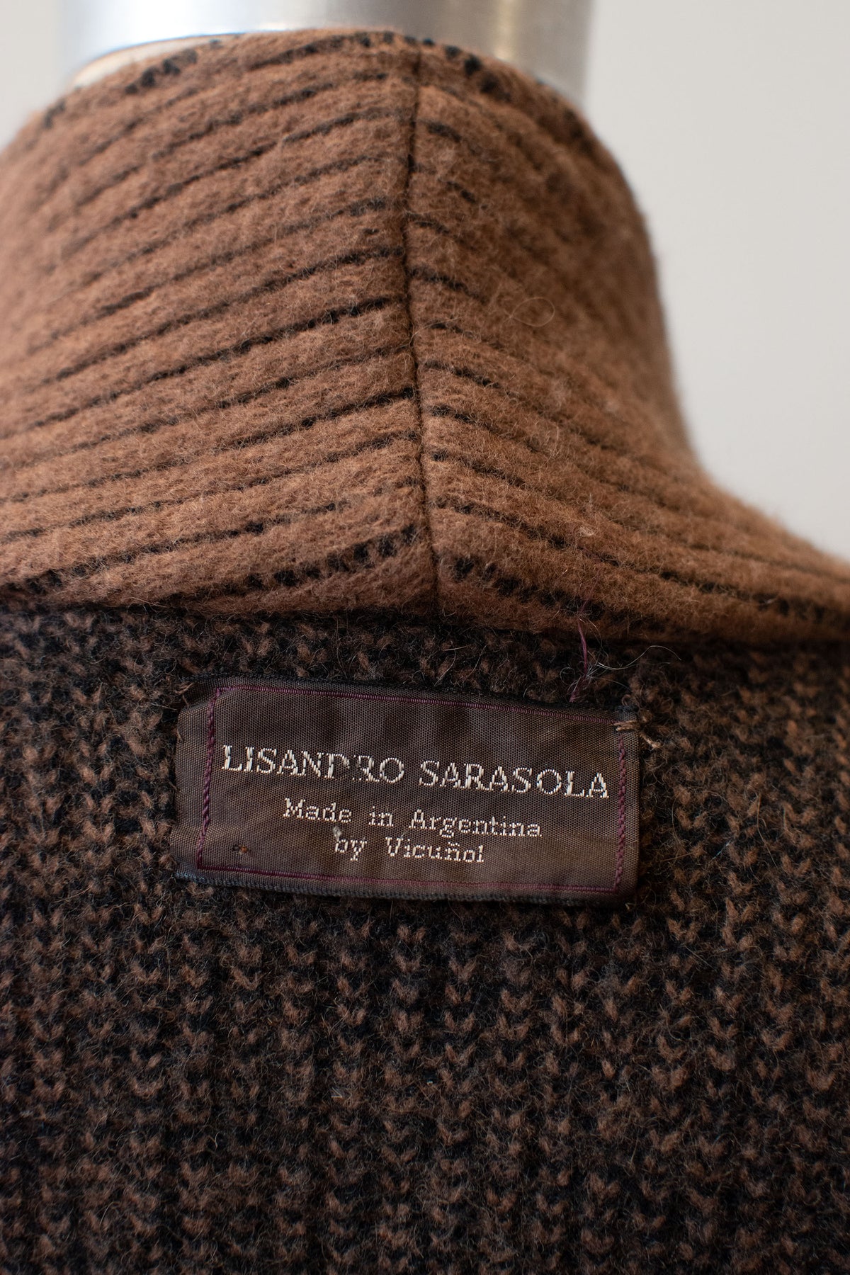 1990s Sweater Coat | Lisandro Sarasola