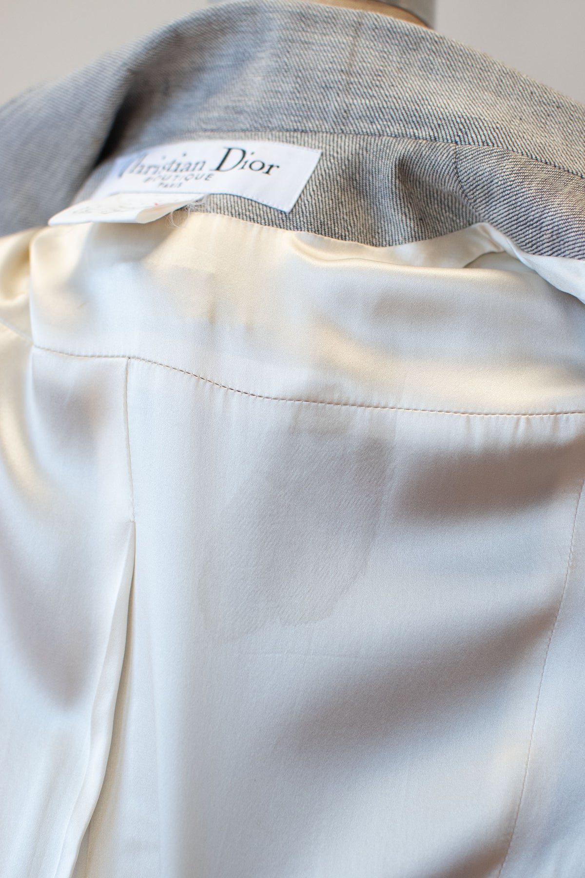 Gray Blazer | Christian Dior