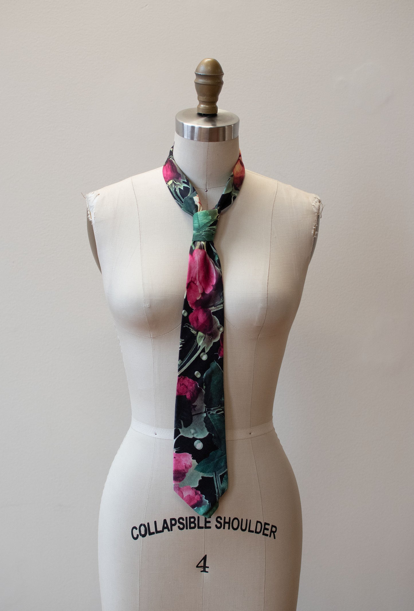 1990s Rose Print Shirt | Chantal Thomass