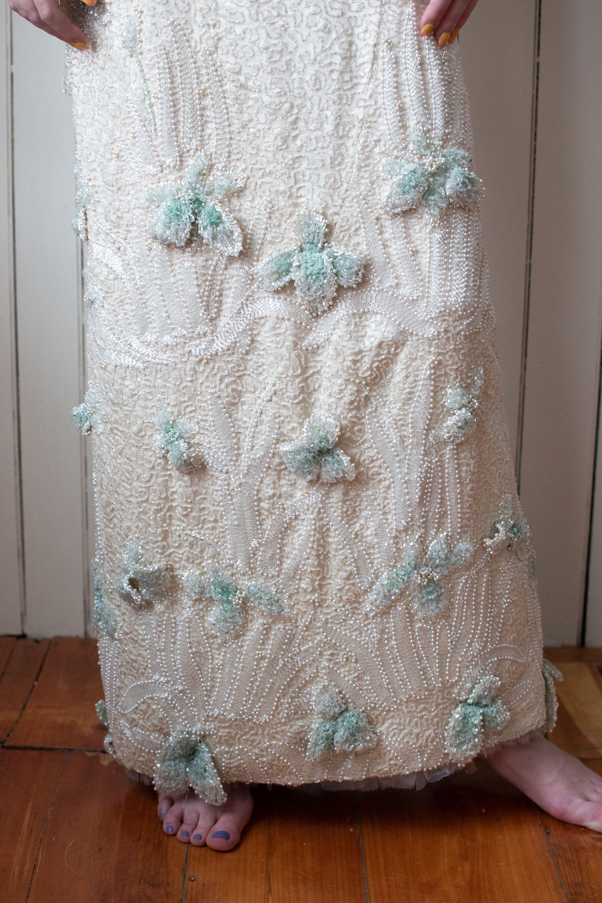 1960s Beaded Gown