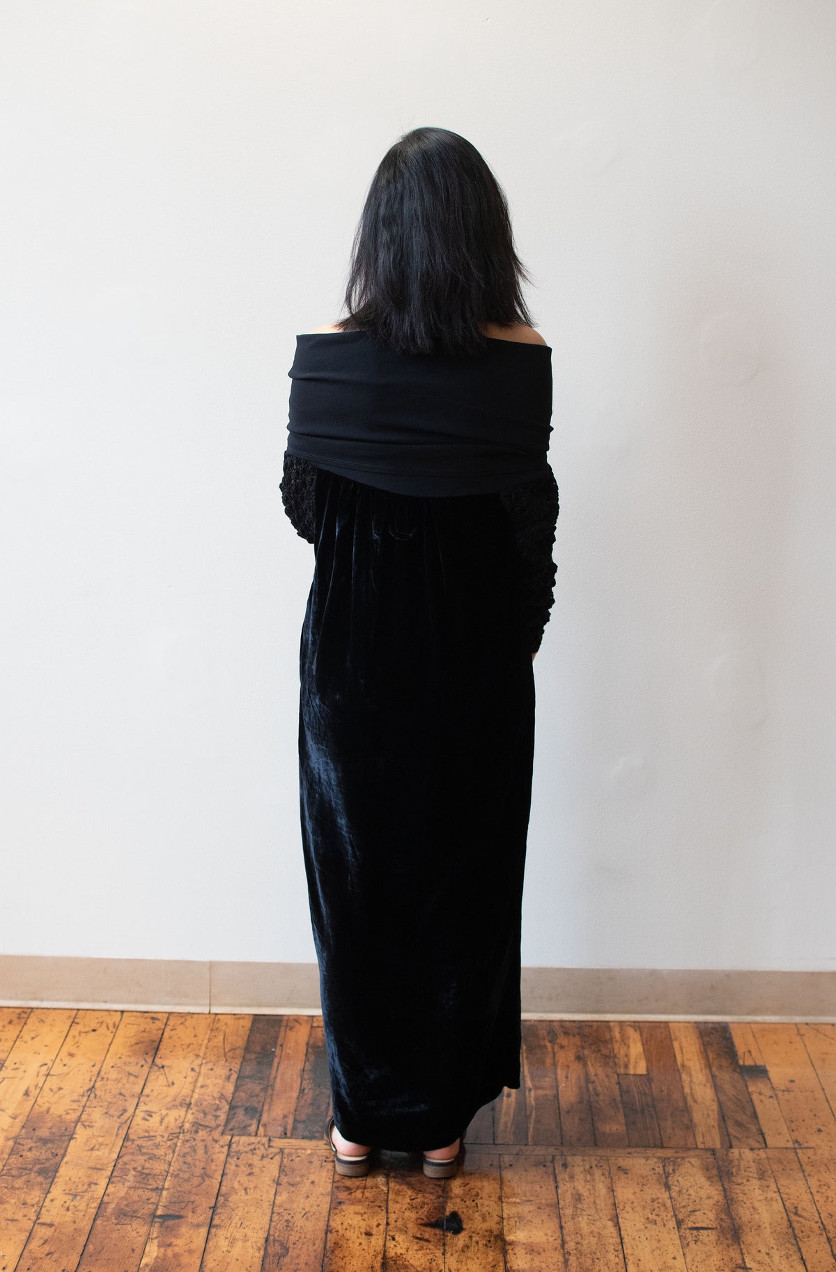 Black Velvet Dress | Jean Paul Gaultier