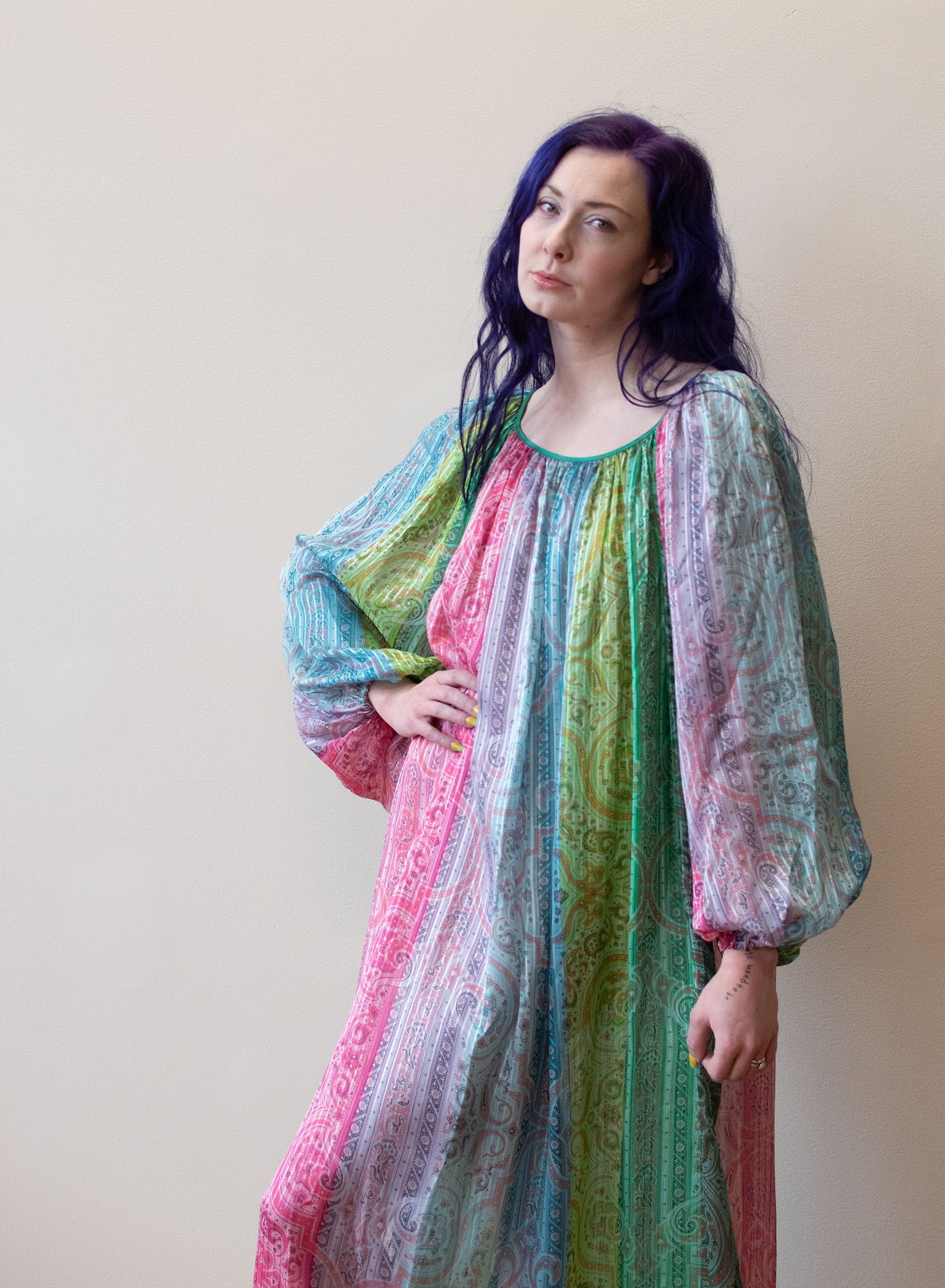 Christian Rupert Silk Dress | A Virtual Affair