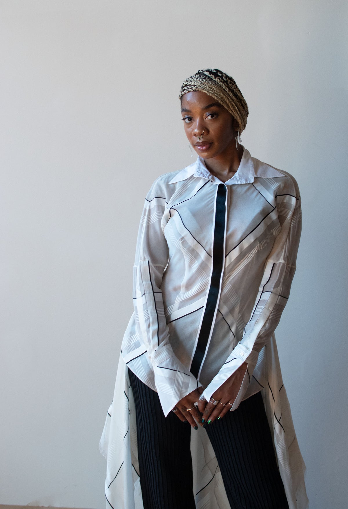 Trained Silk Shirt | Gianfranco Ferré