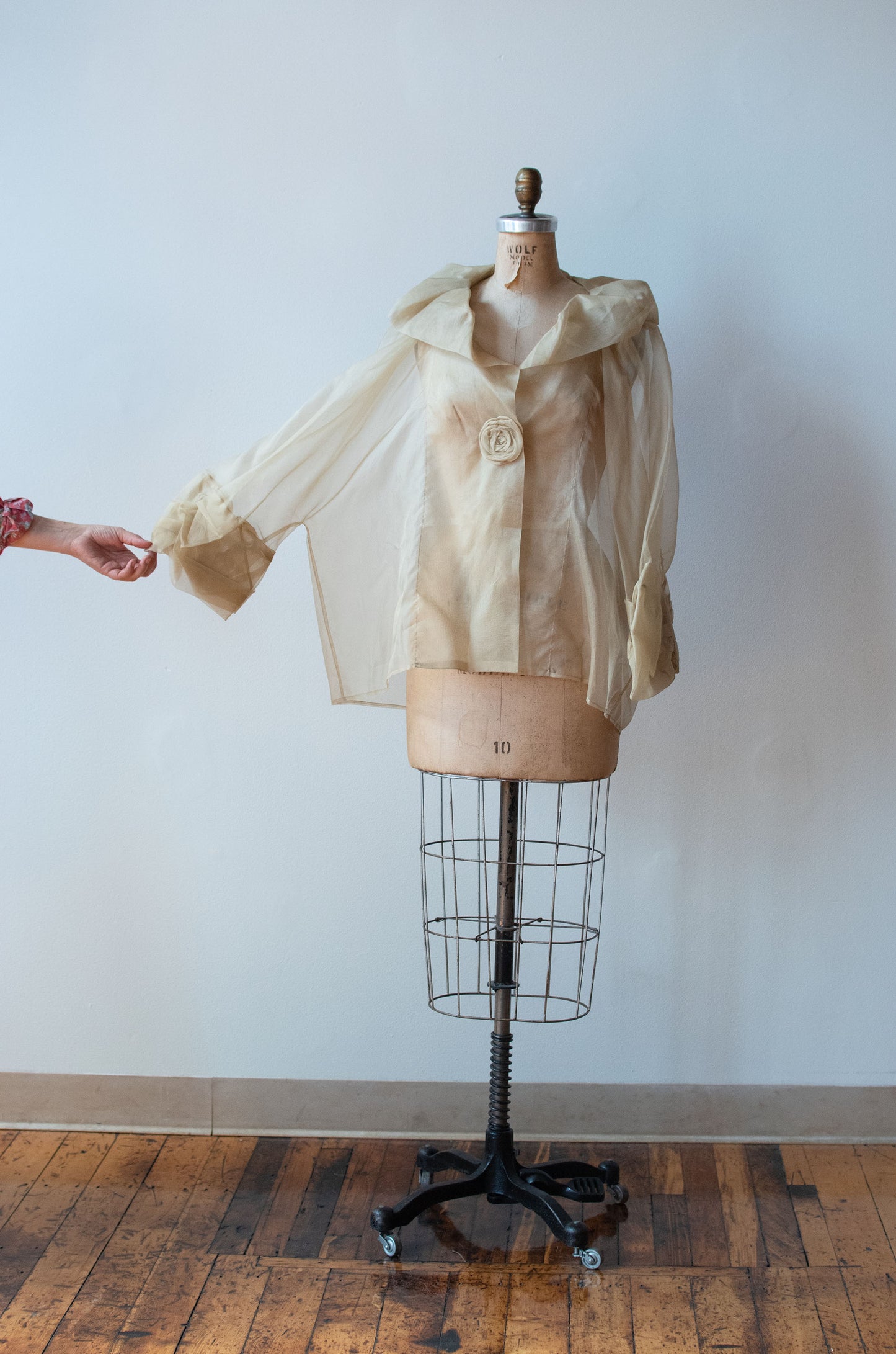 Organza Evening Coat | Lee Anderson
