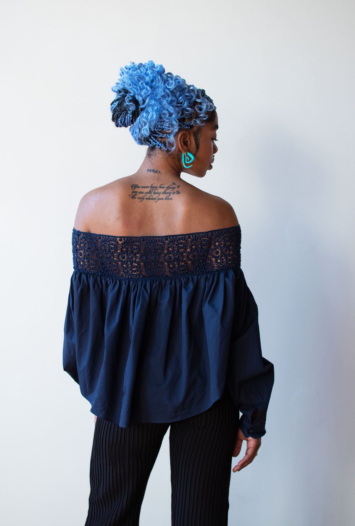 Lace Trim Blouse | Romeo Gigli 1992