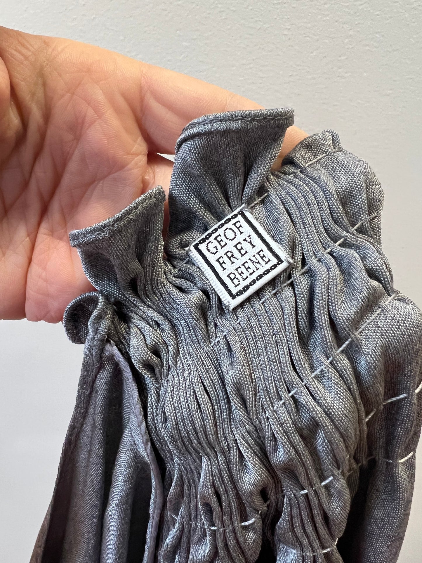 1990s Gray Bolero | Geoffrey Beene