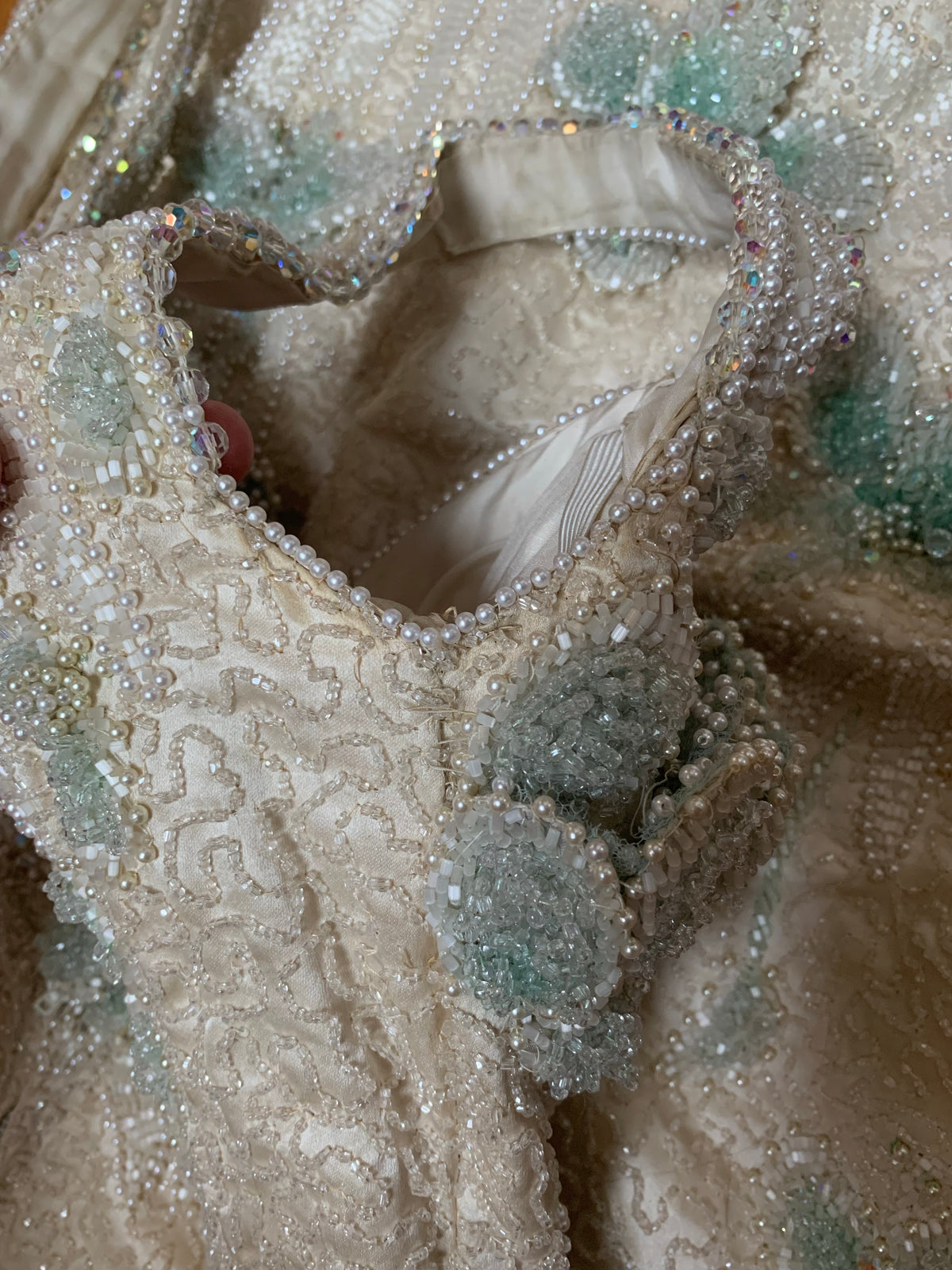 1960s Beaded Gown