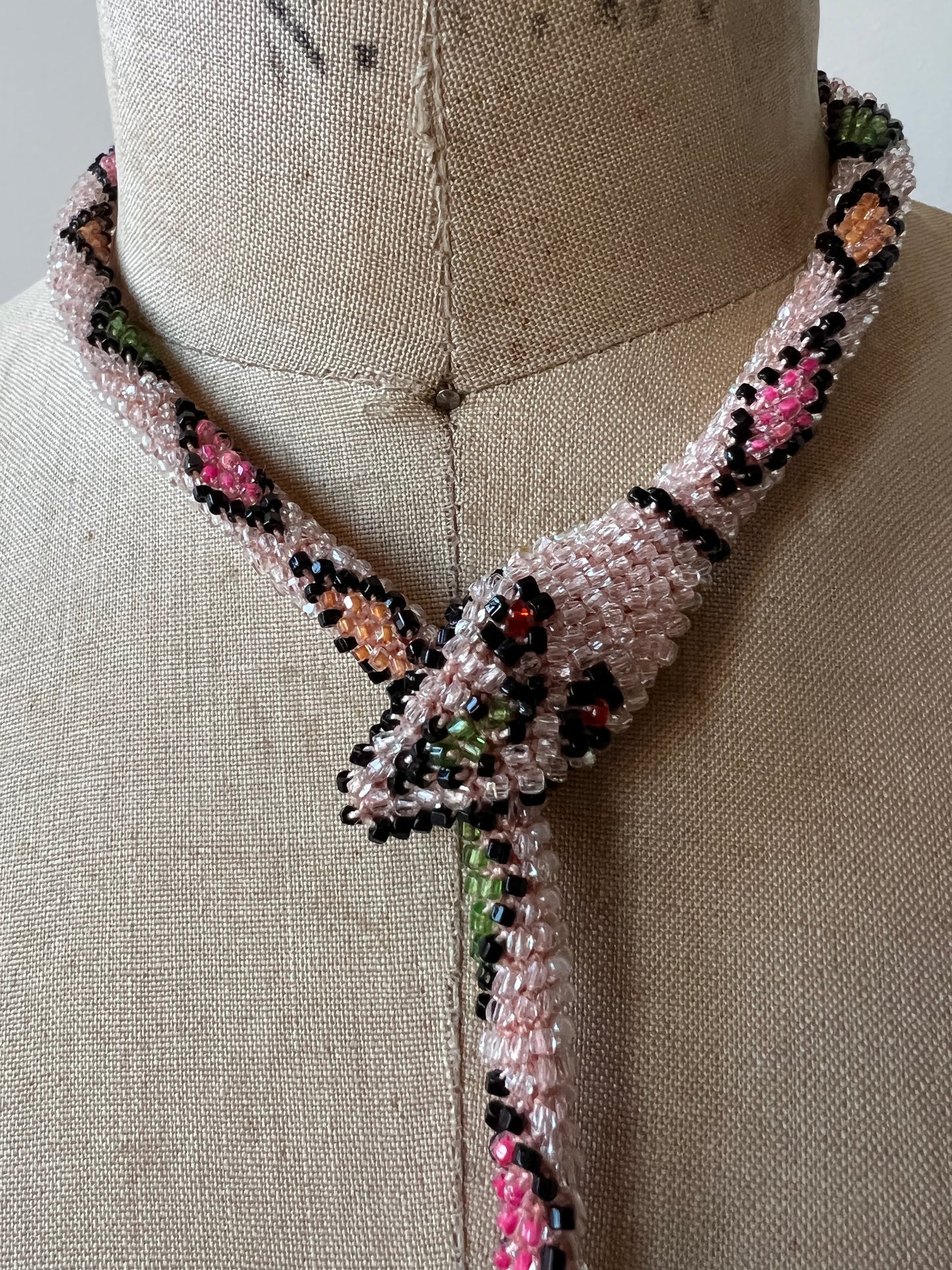 Bead Crochet Snake | Diamond Crystal Clear