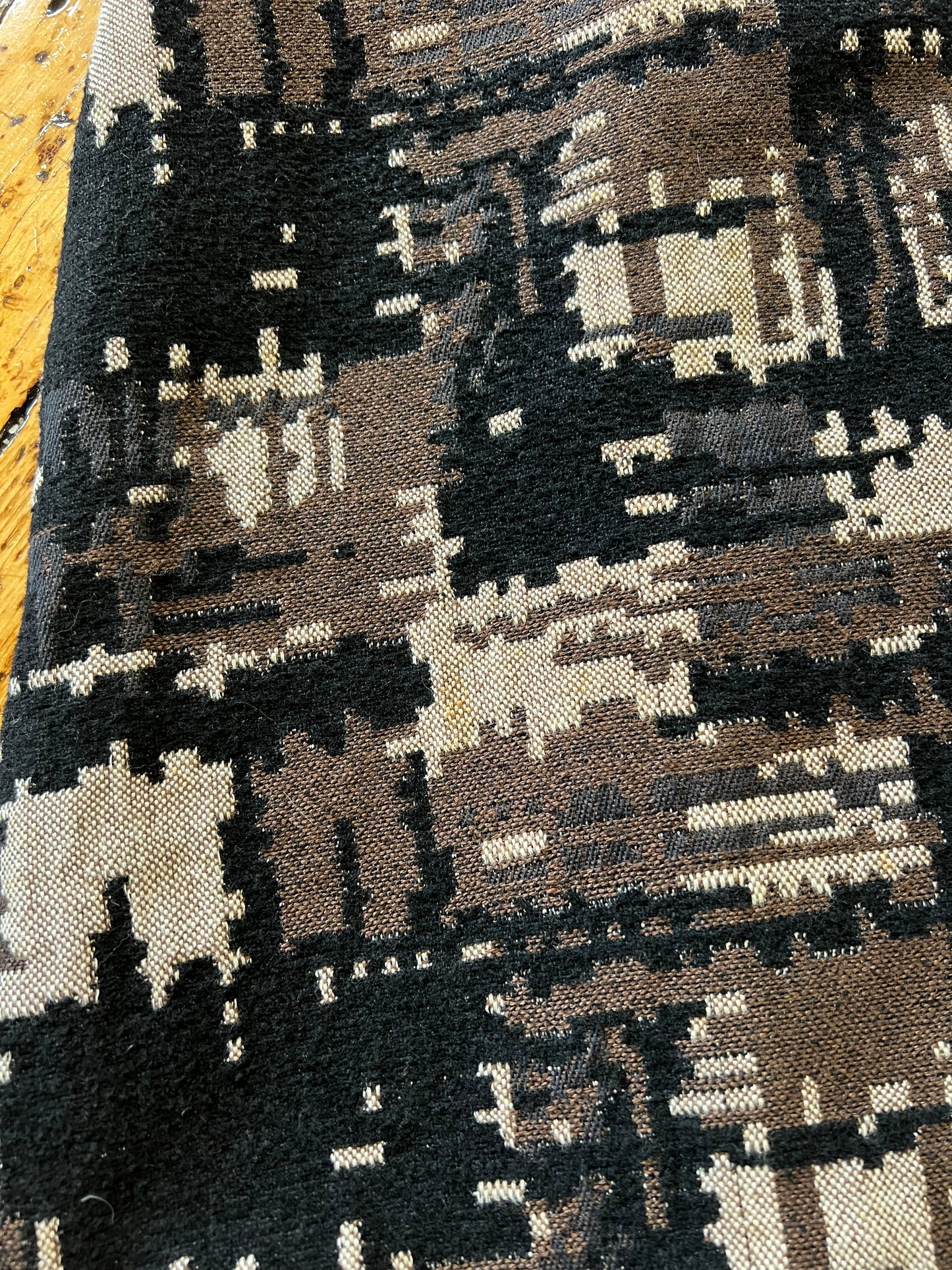1970s Woven Skirt w/ Fringe