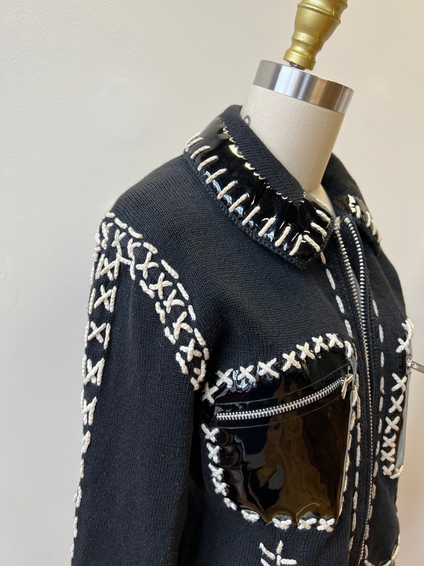 1990s Whipstitch Sweater | Michael Simon