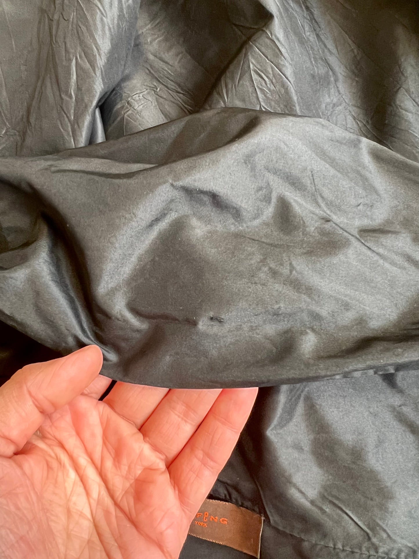 Taffeta Opera Coat | Han Feng