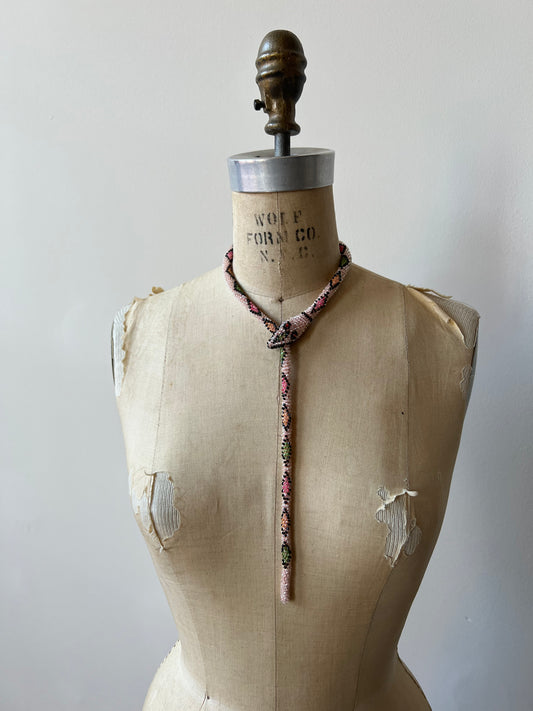 Bead Crochet Snake | Diamond Crystal Clear