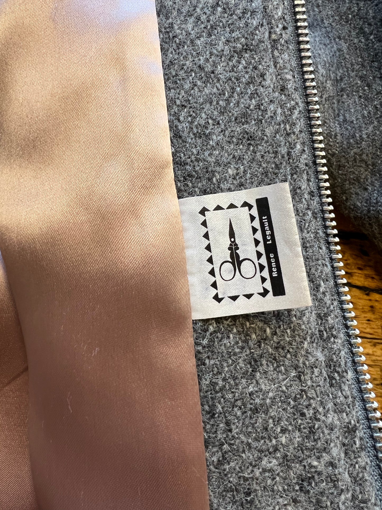 Wool Flame Coat | Renee Legault