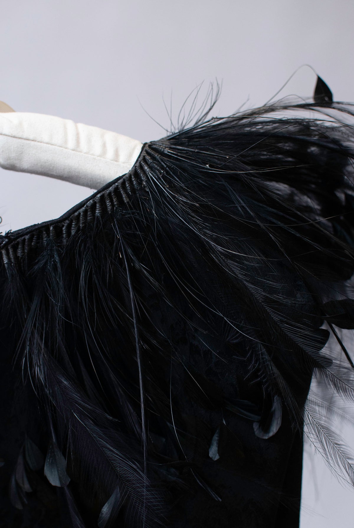 Feather Trim Silk Dress | Nina Ricci
