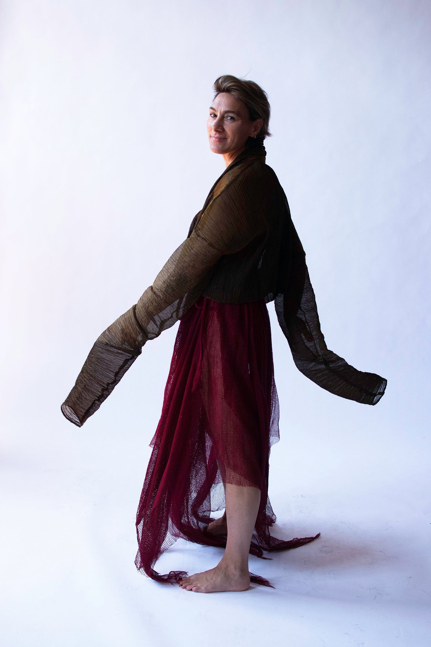 Net Skirt | Romeo Gigli
