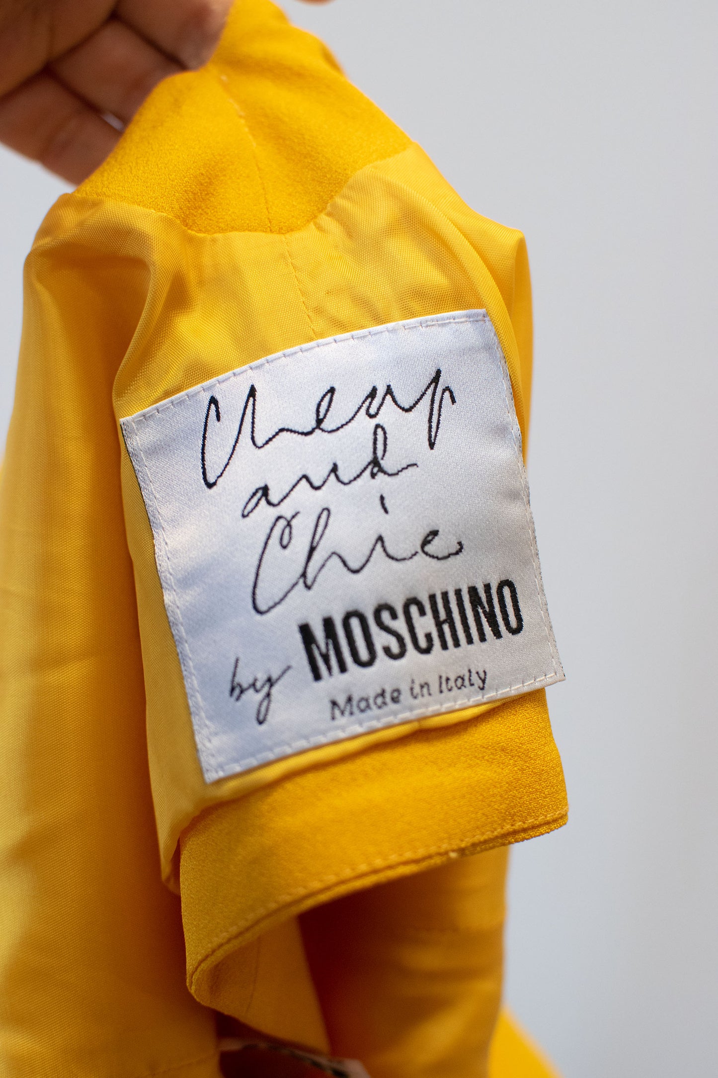 1990s Marigold Skirt Suit | Moschino Cheap & Chic