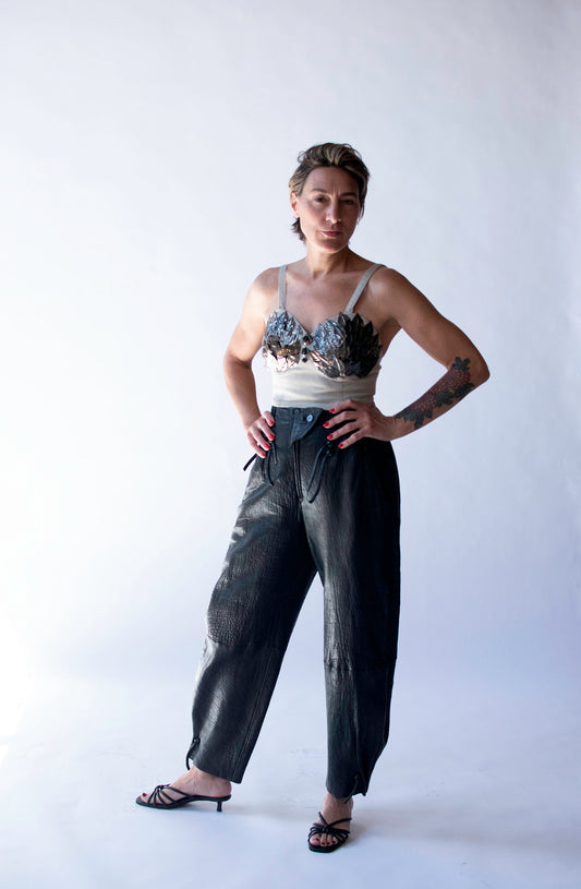 Leather Pants | Issey Miyake