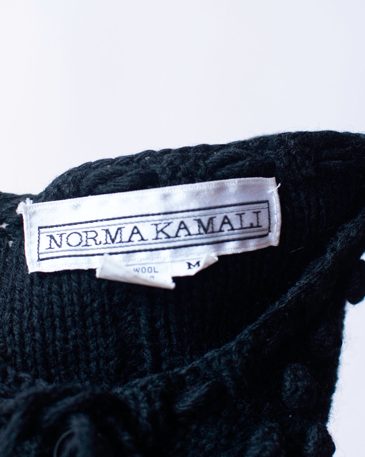 Embroidered Sweater | Norma Kamali