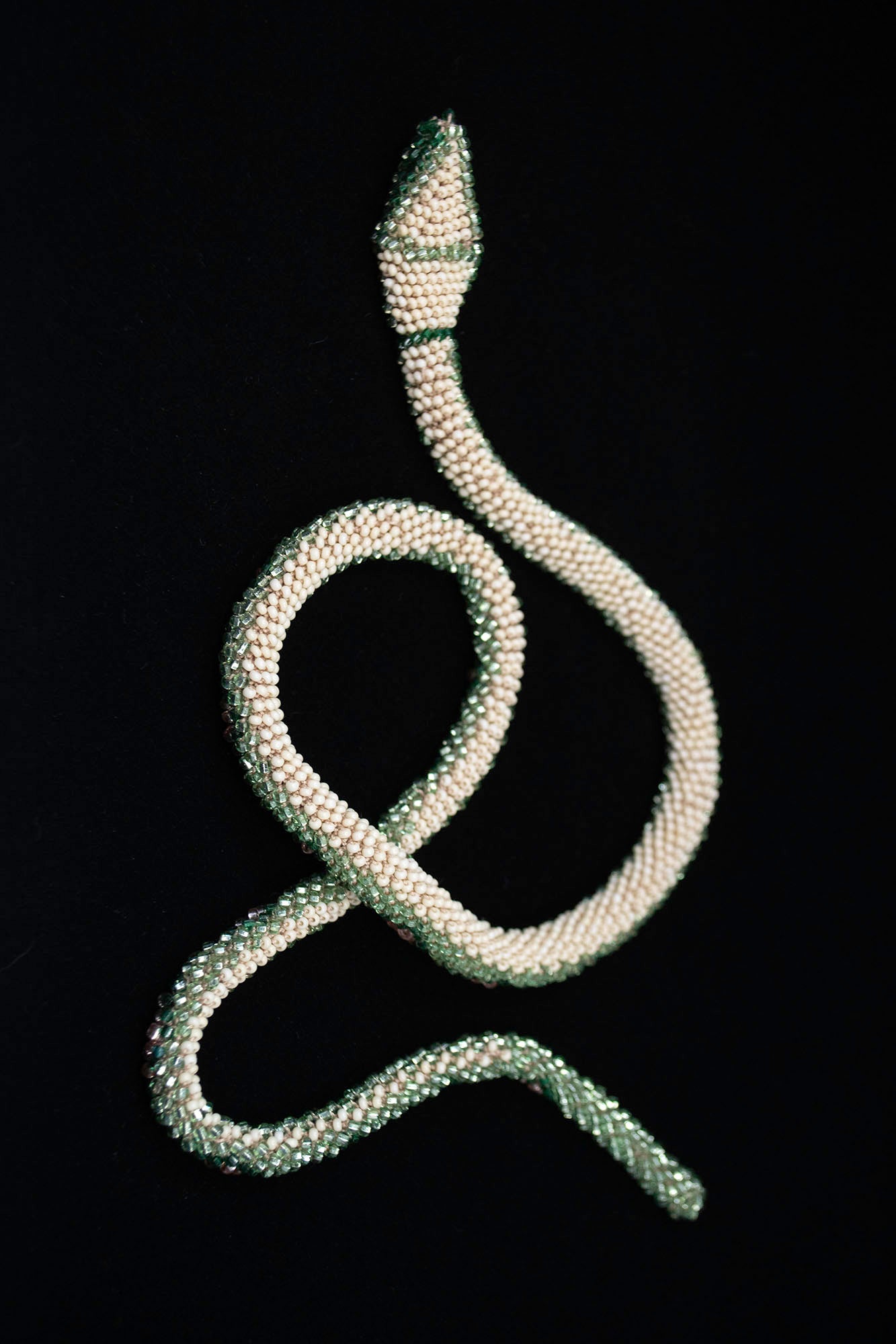 Bead Crochet Snake | Mint Diamond