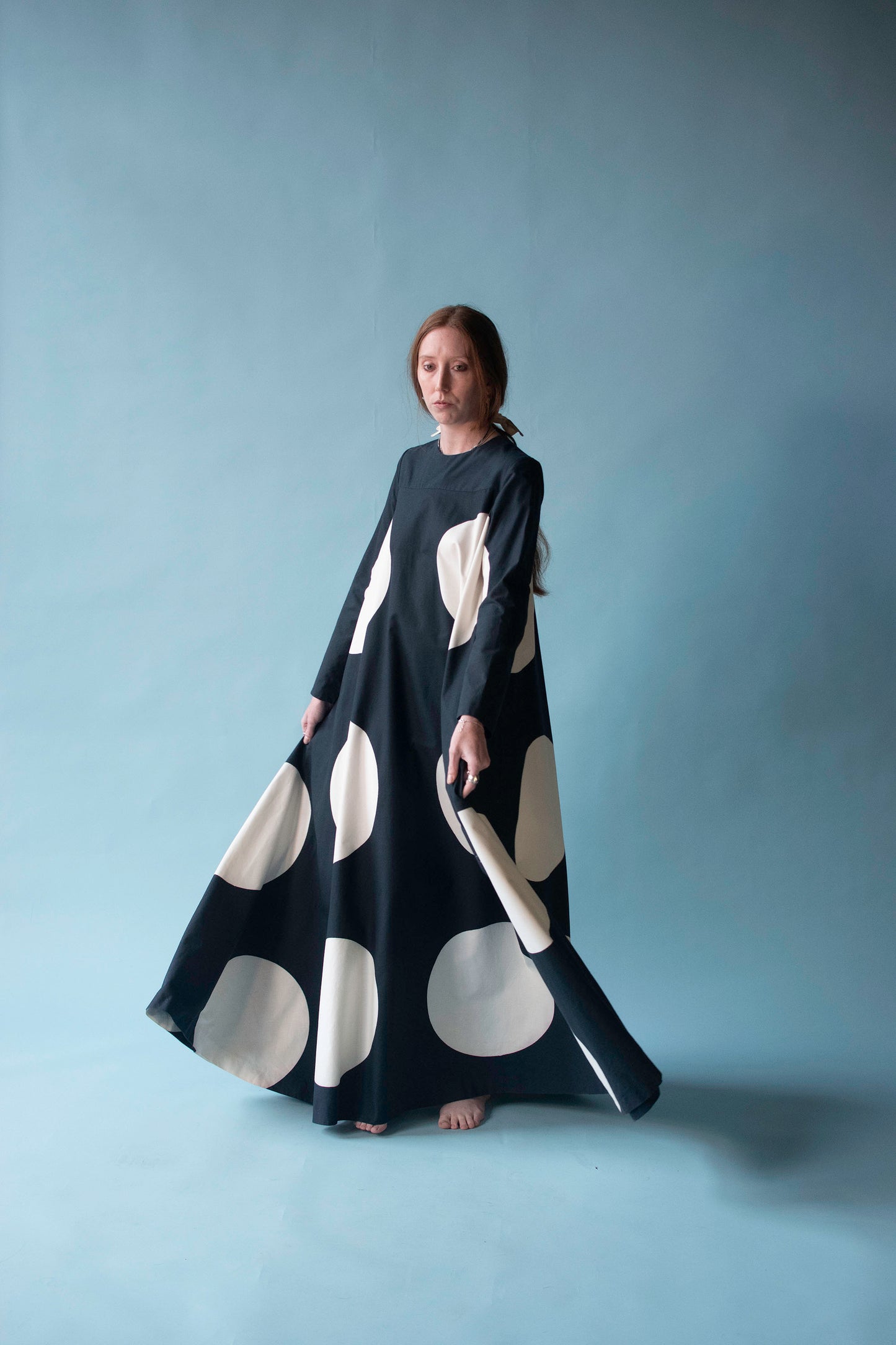 1970s Polka Dot Dress | Vuokko