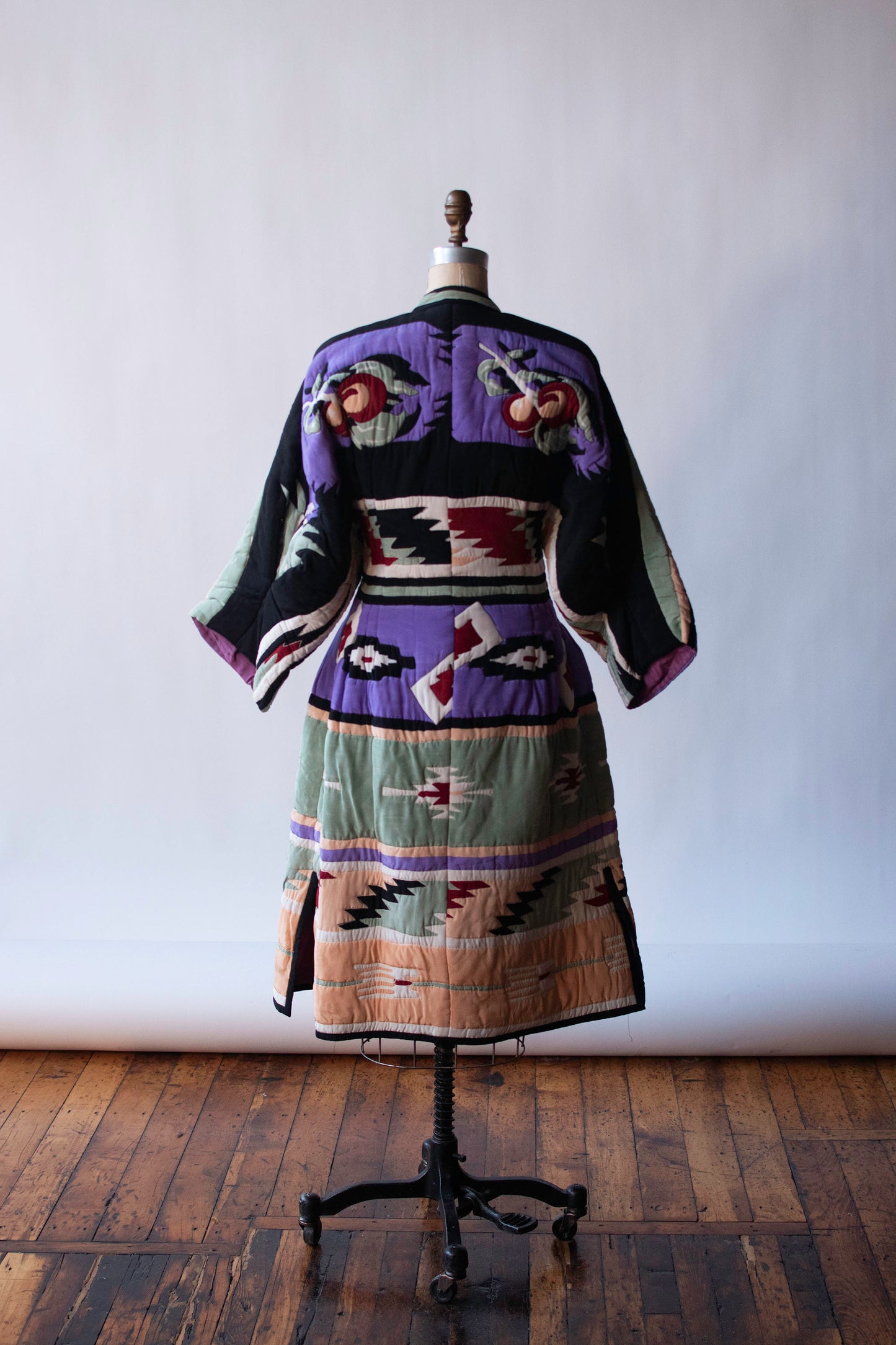 Quilted Silk Coat | Michaele Vollbracht