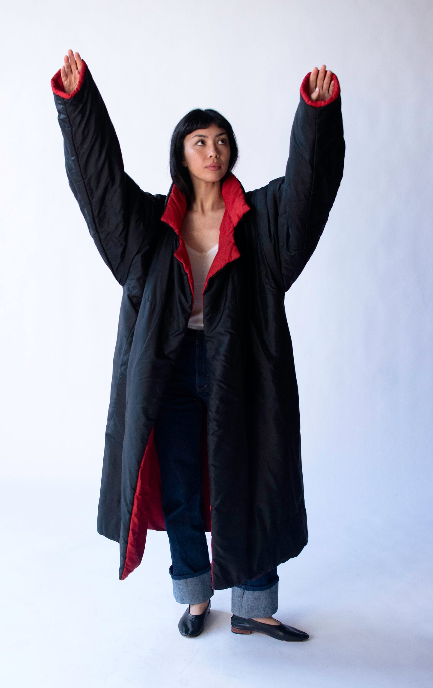 1980s Reversible Sleeping Bag Coat | Norma Kamali