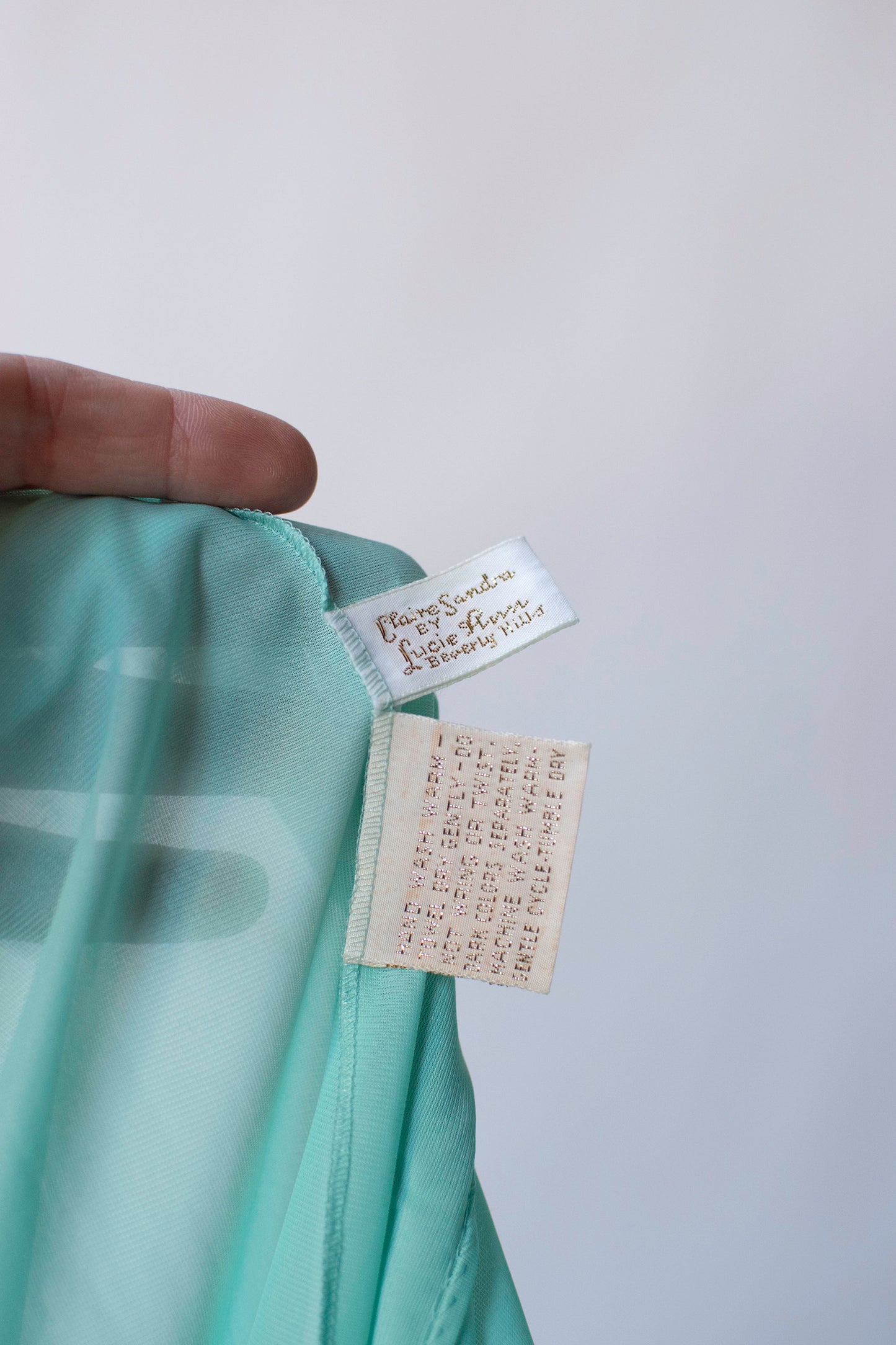 Mint Peignoir | Claire Sandra by Lucie Ann Beverly Hills