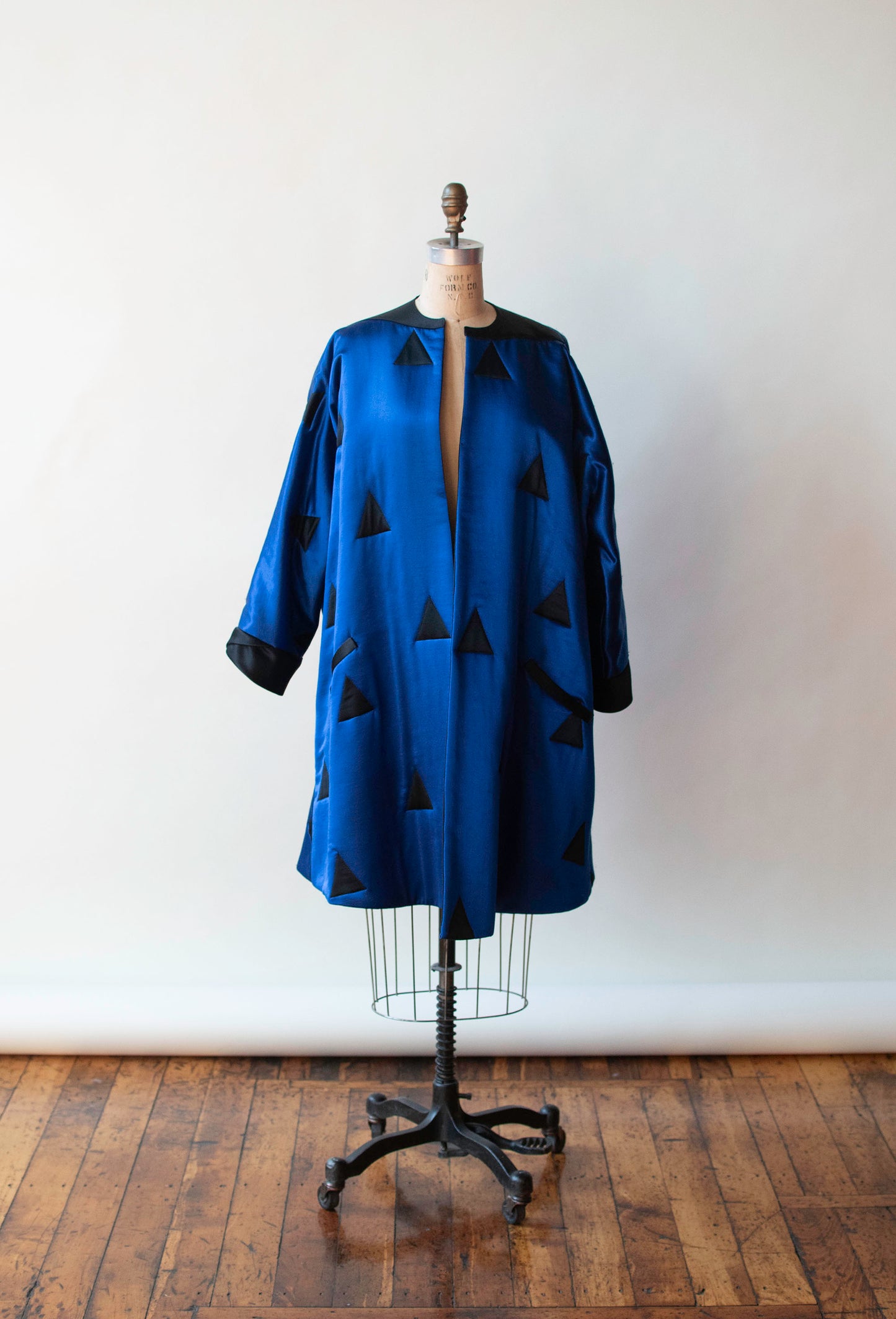 Cobalt Blue Coat | Geoffrey Beene