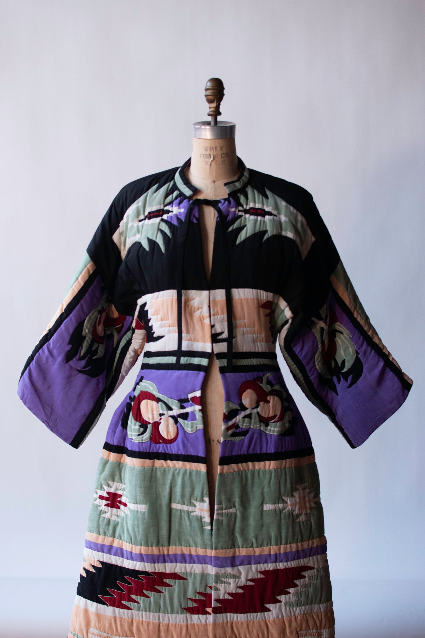 Quilted Silk Coat | Michaele Vollbracht