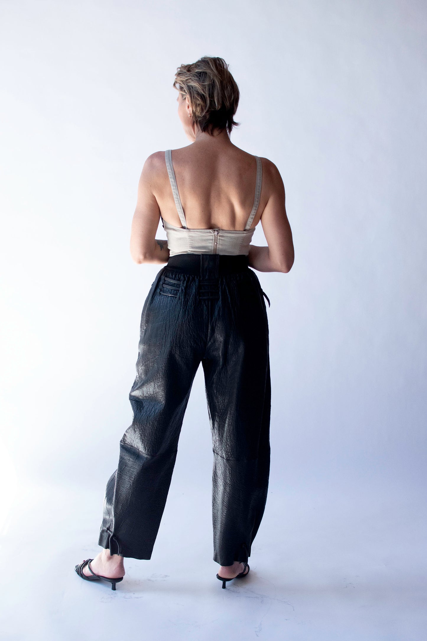 Leather Pants | Issey Miyake