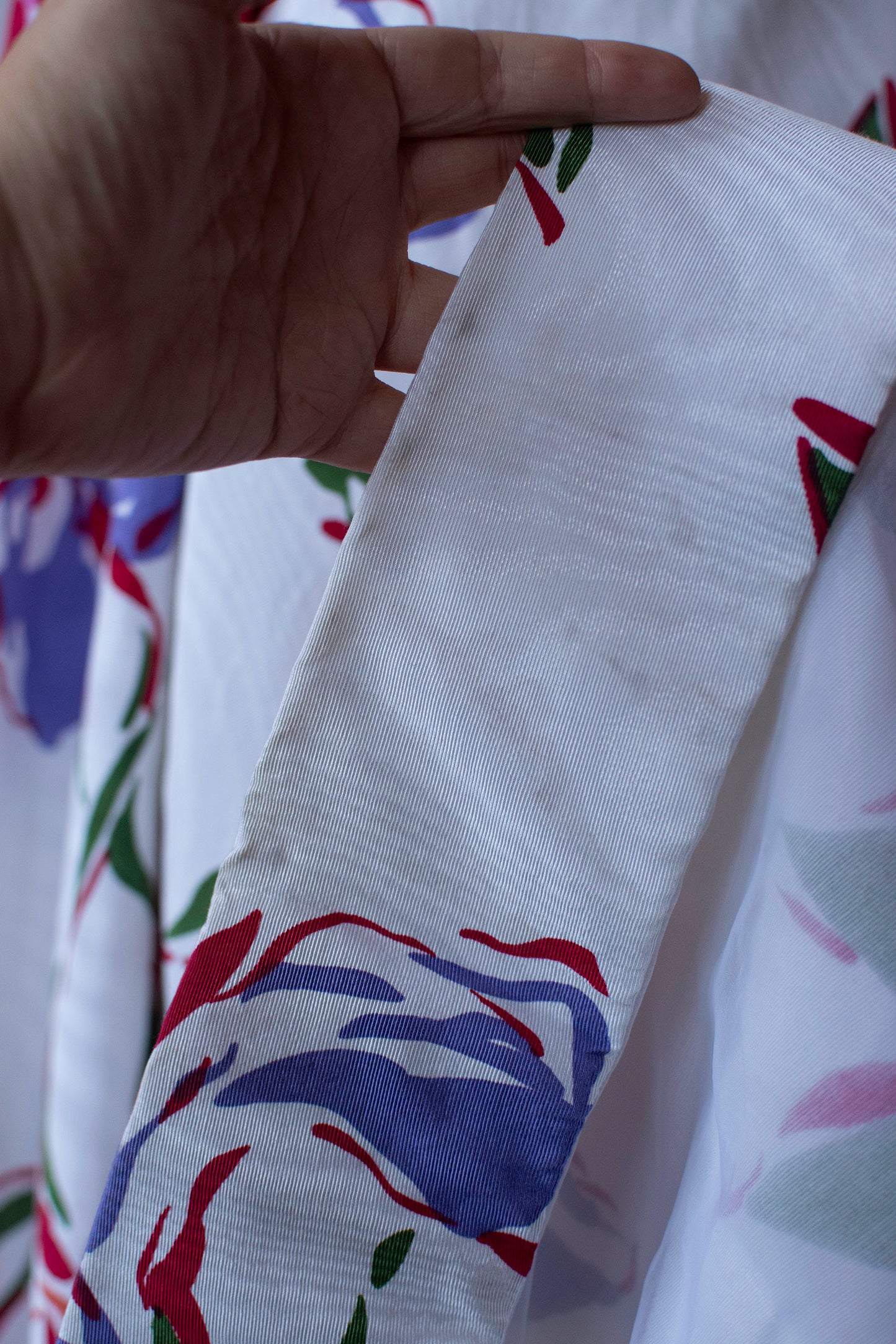 1980s Floral Print Gown | Scaasi boutique