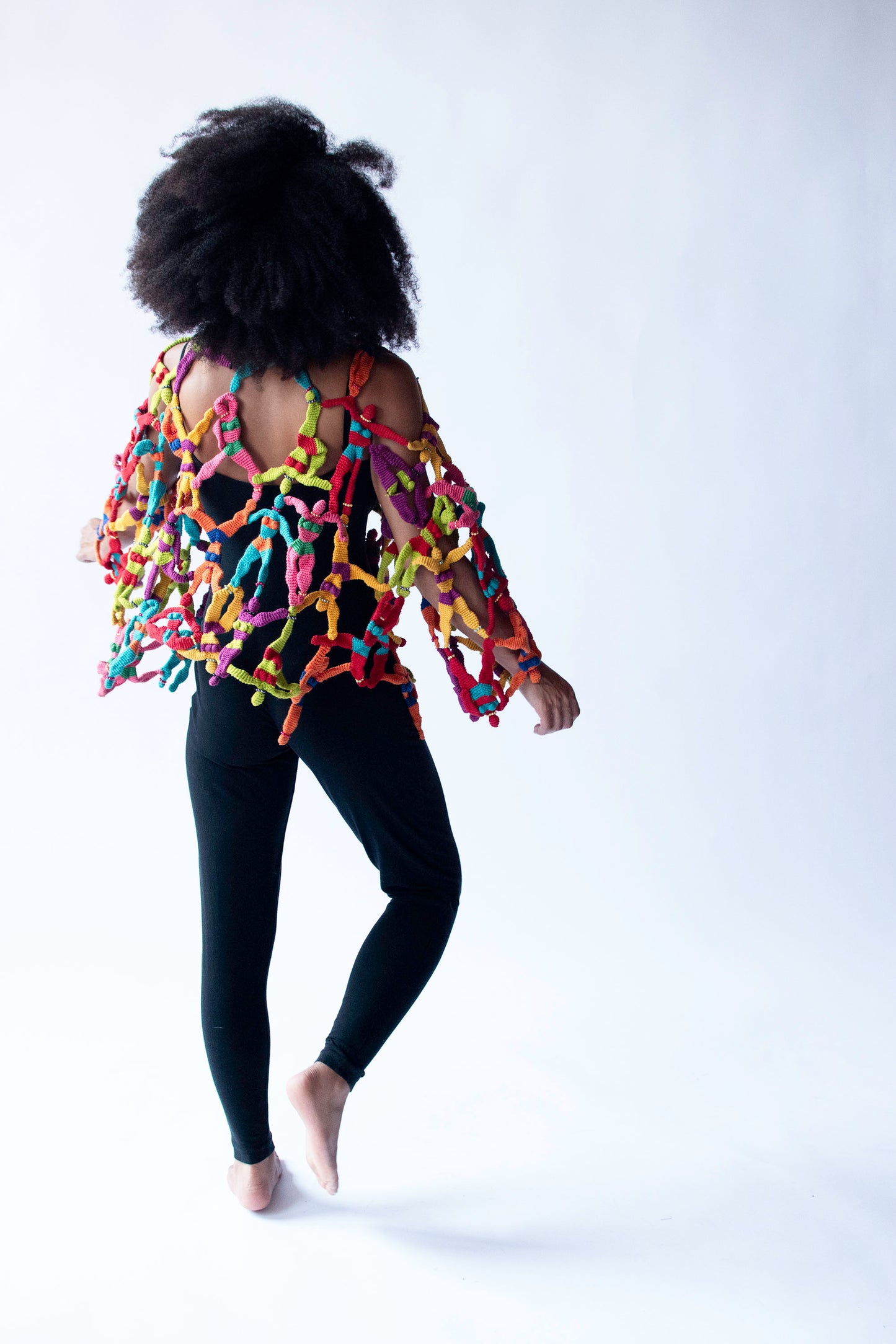 1990s Crochet Swimmers Sweater | Michael Simon