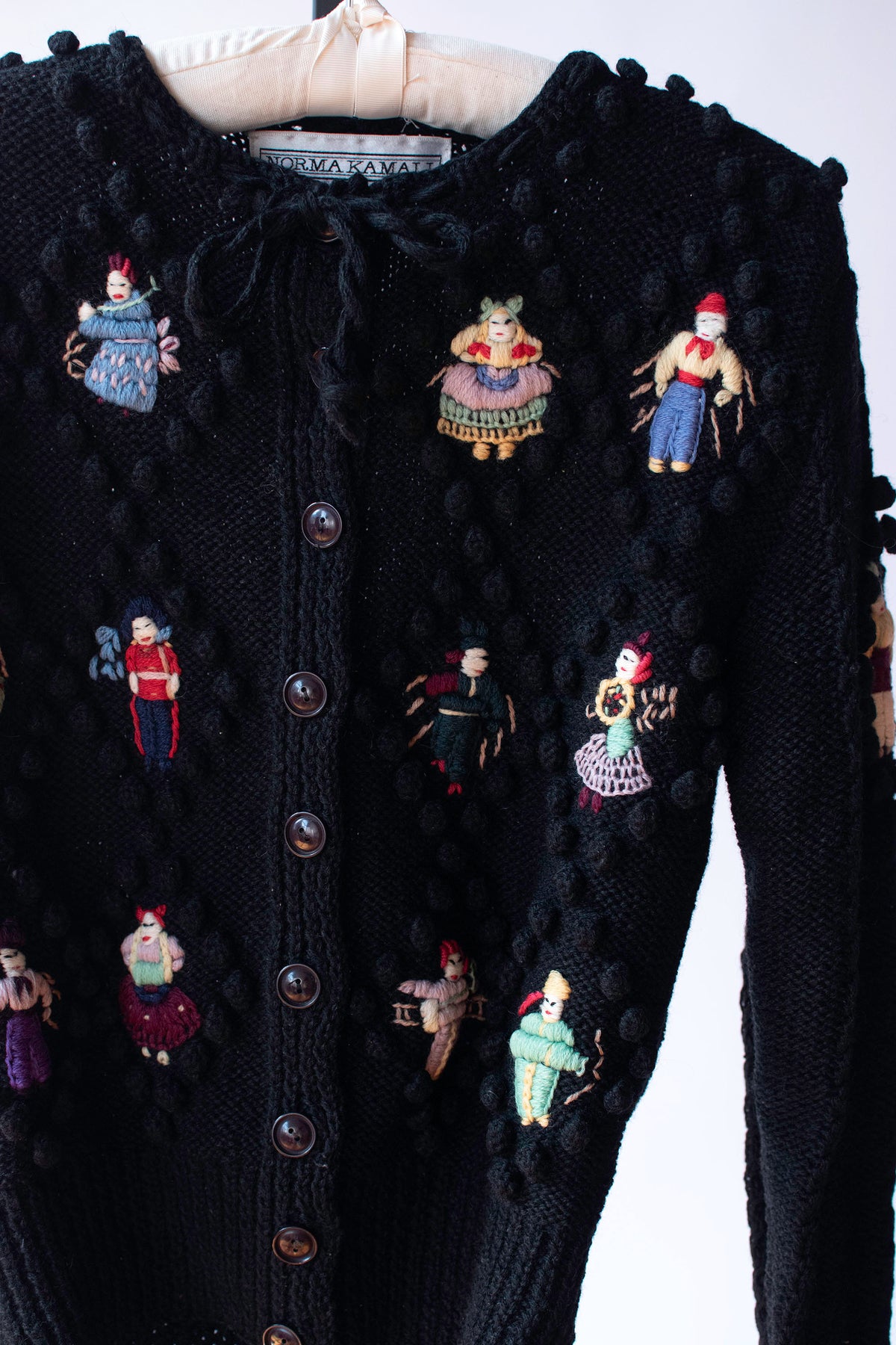 Embroidered Sweater | Norma Kamali