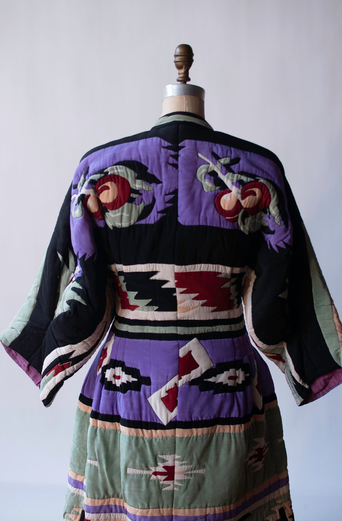 Quilted Silk Coat | Michaele Vollbracht