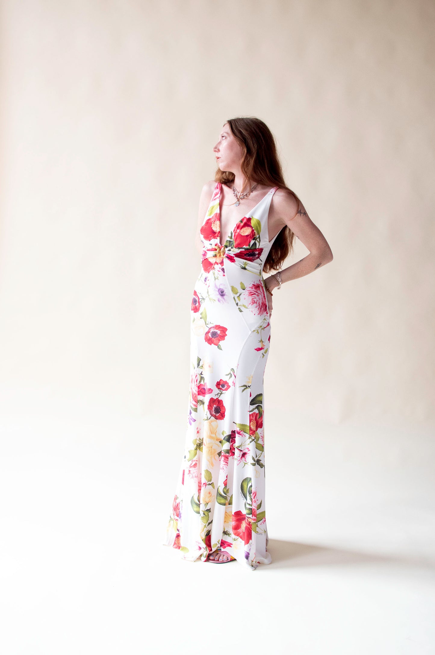 Floral Print Dress | Roberto Cavalli