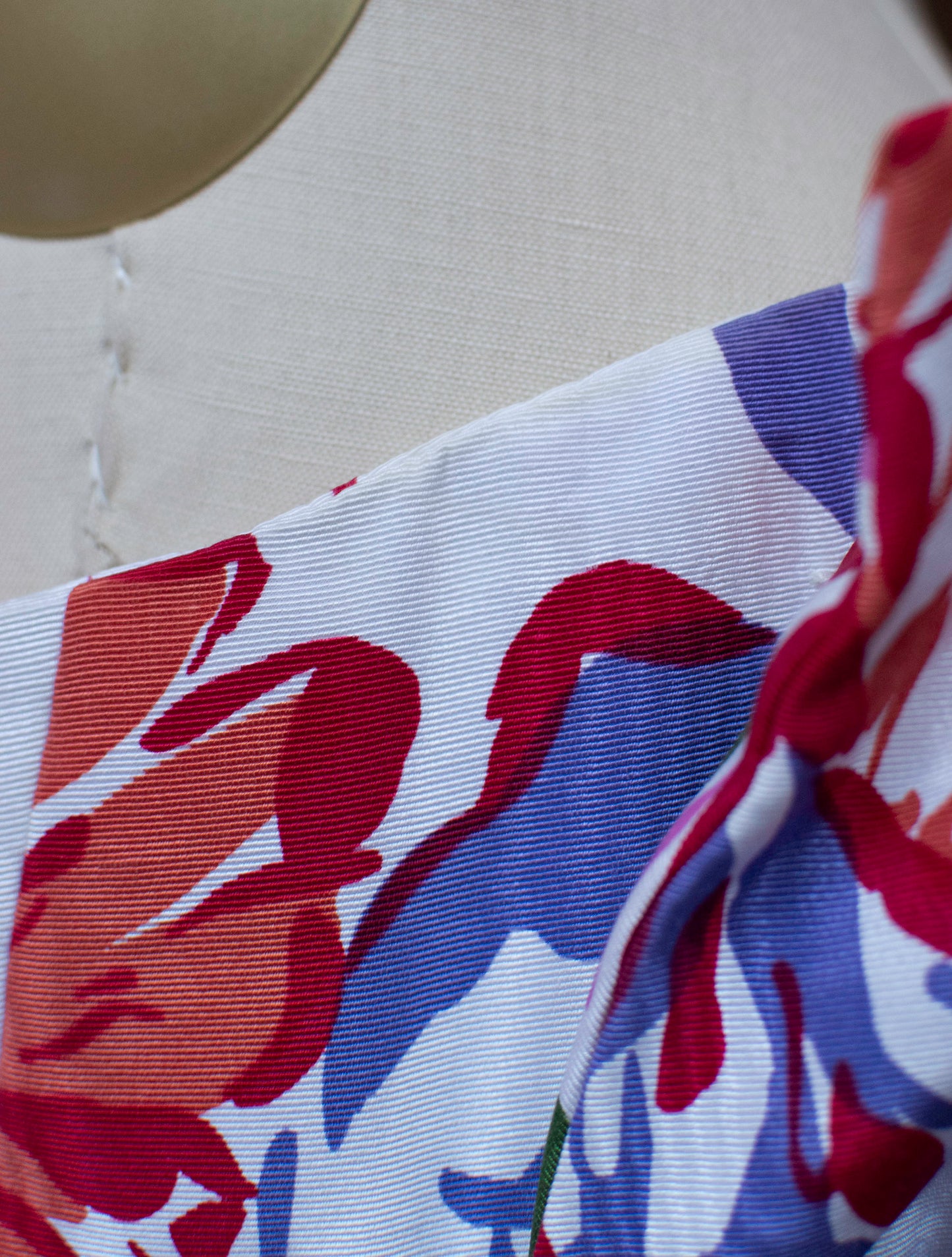 1980s Floral Print Gown | Scaasi boutique