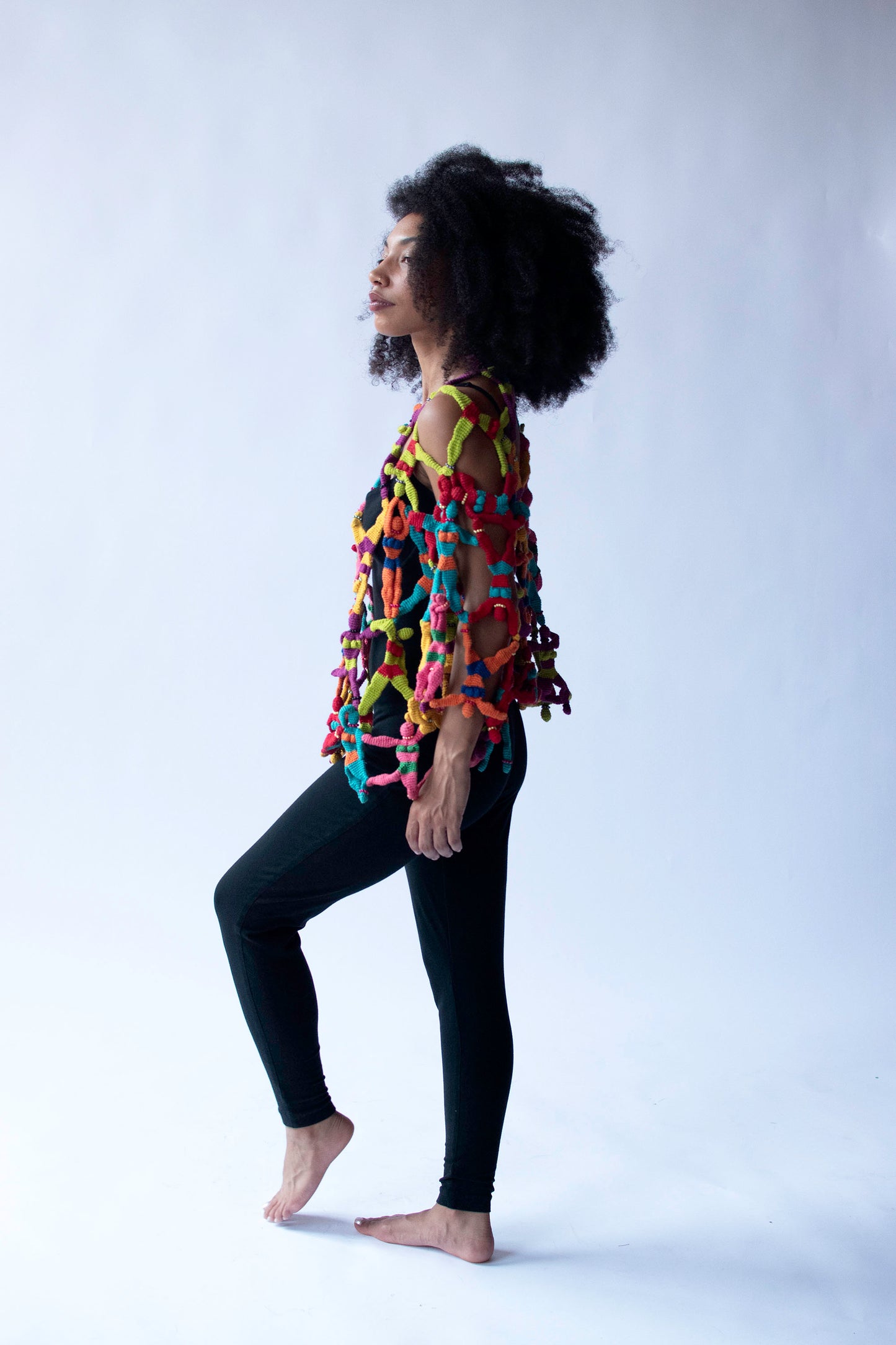 1990s Crochet Swimmers Sweater | Michael Simon