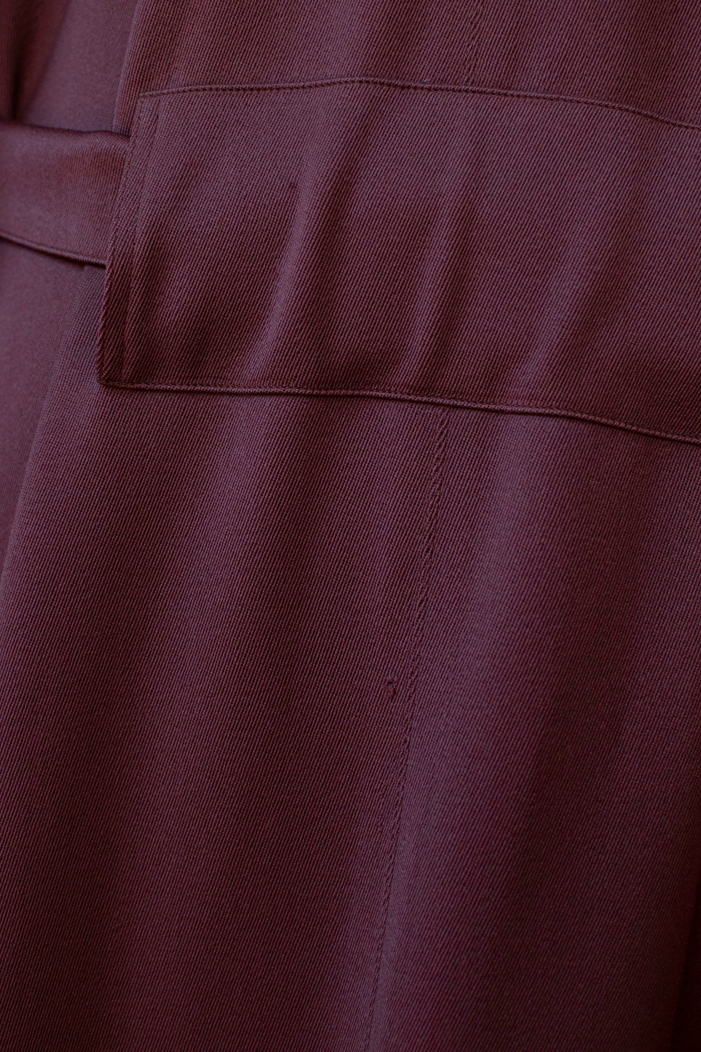 1980s Burgundy Coat | Azzedine Alaïa