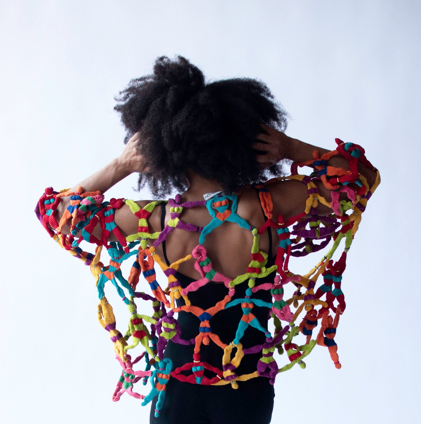 1990s Crochet Swimmers Sweater | Michael Simon
