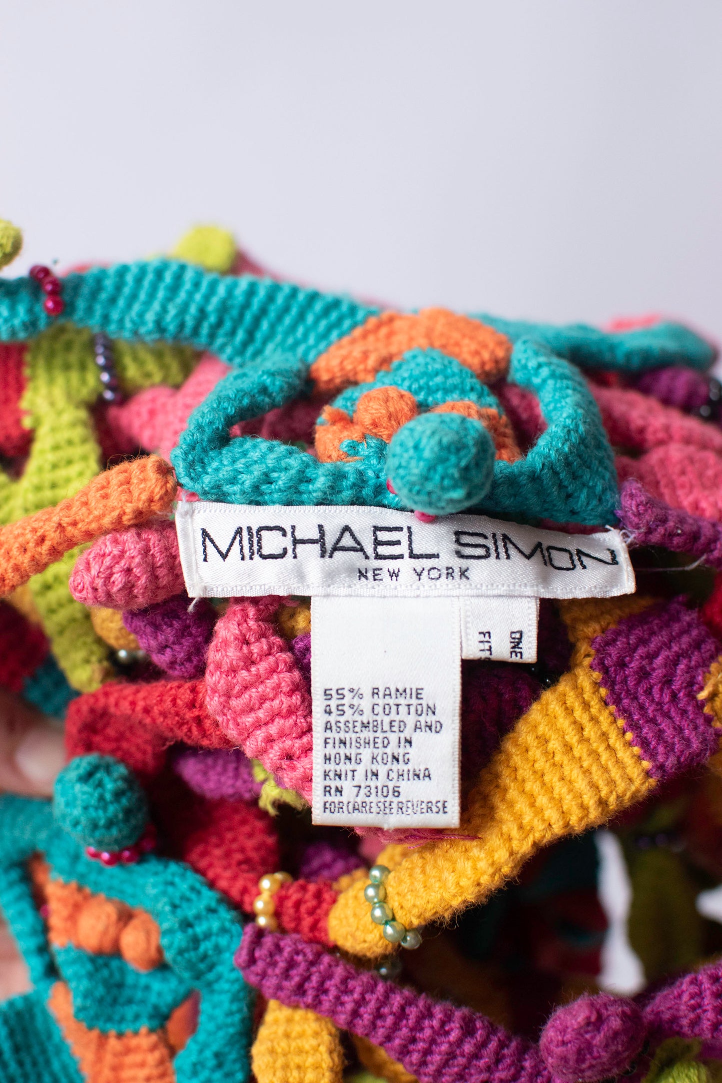 1990s Crochet Swimmers Sweater | Michael Simon