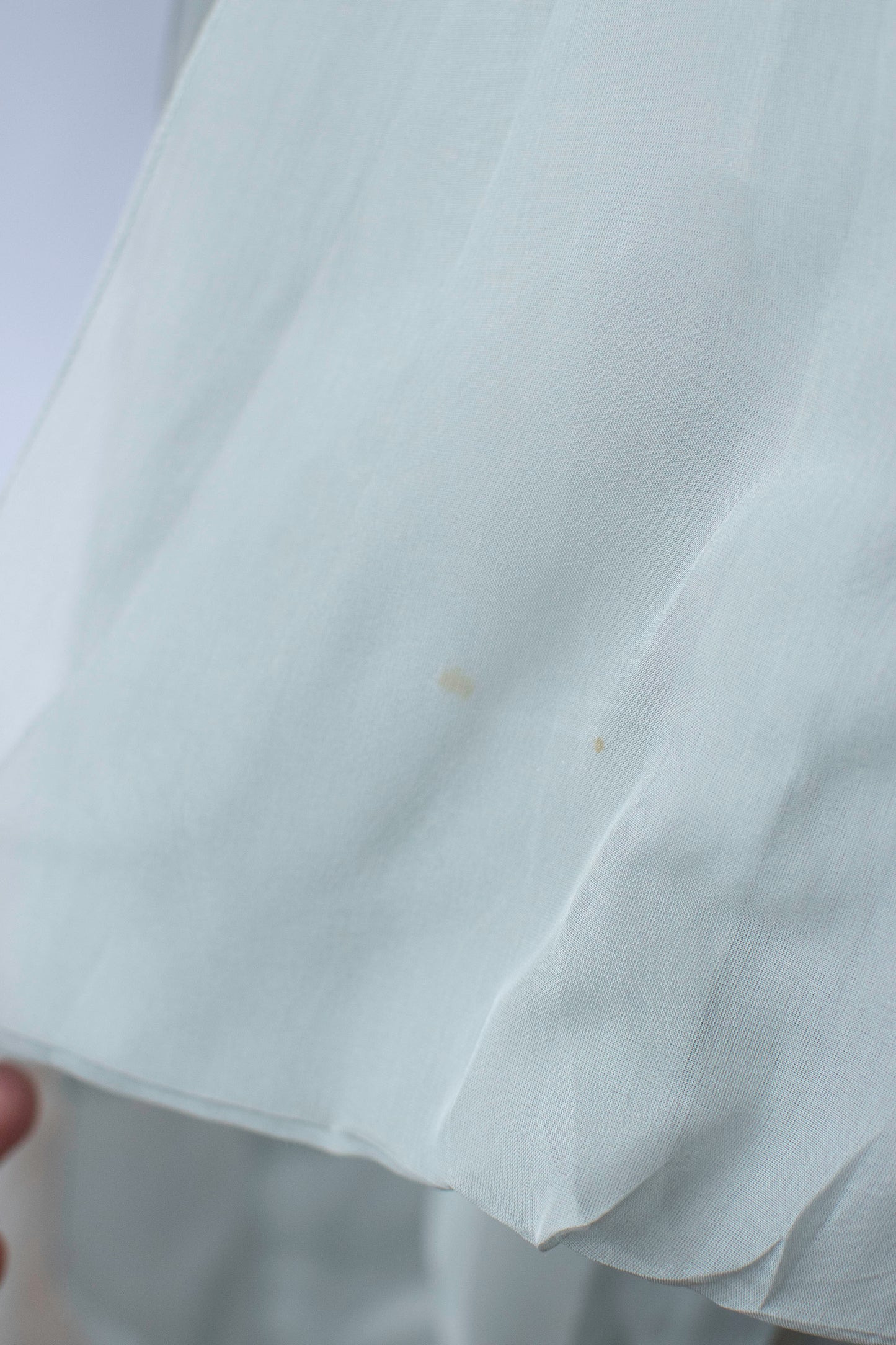 Gray Organza Dress | Callaghan by Romeo Gigli SS 1992