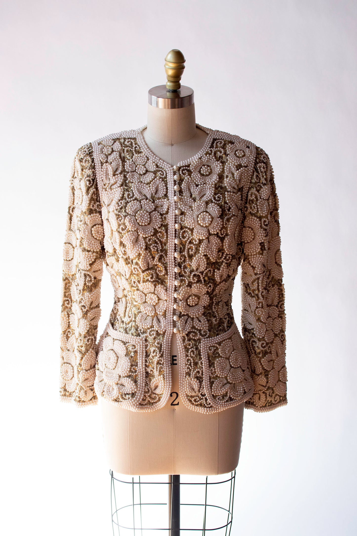 Pearl & Sequin Jacket | Eavis & Brown